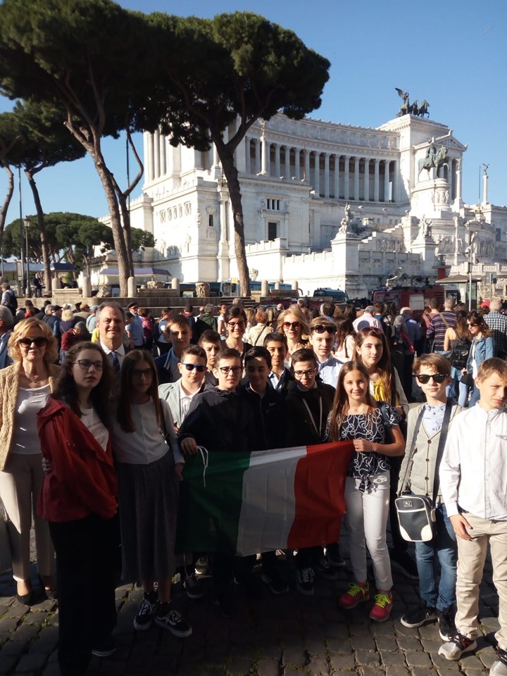 Il Consiglio dei ragazzi di Quinzano a Roma per la grande parata