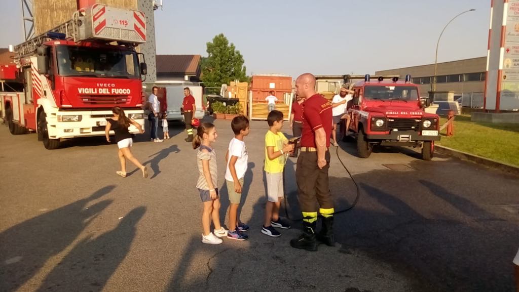 Festa dei vigili del fuoco a Palazzolo VIDEO