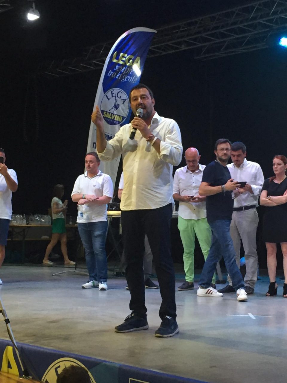Salvini infiamma il popolo della Lega