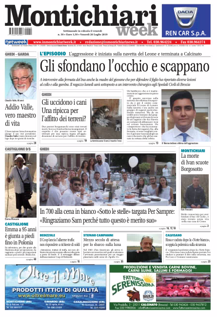 MontichiariWeek è in edicola