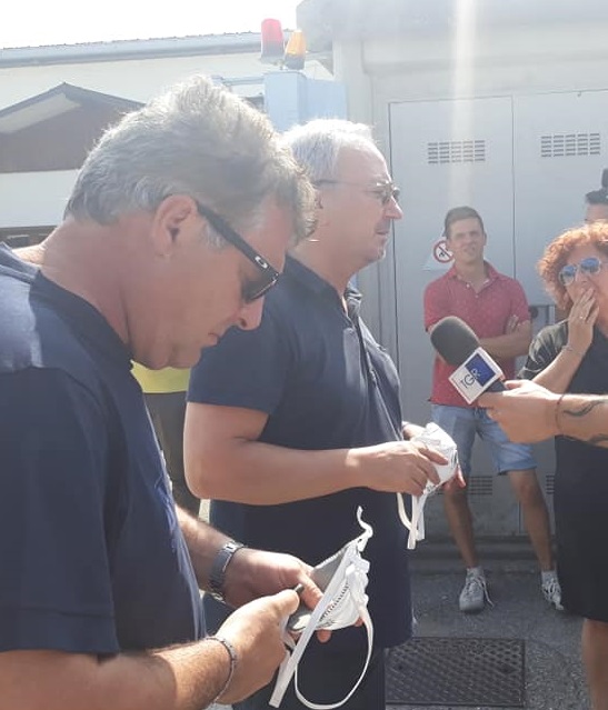 Incendio alla discarica Green Up di Bedizzole, interviene il Prefetto Visconti