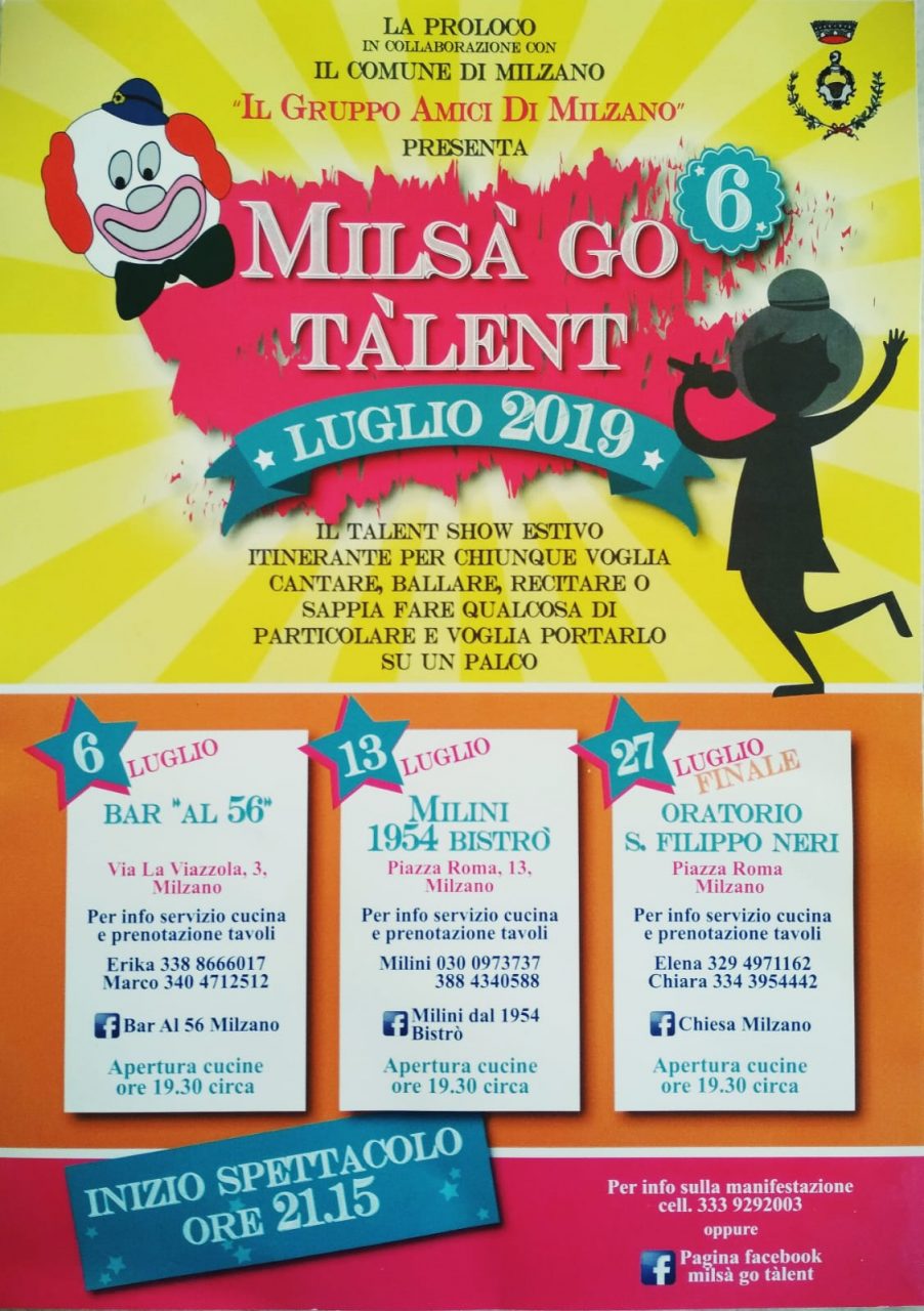 Milsà go tàlent rimandato causa mal tempo