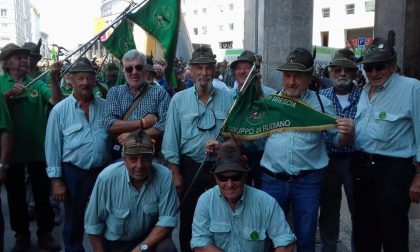 Alpini di Rudiano a Milano per festeggiare i 100 anni