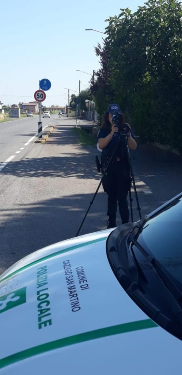Occhio alla velocità: controlli a tappeto a Cazzago San Martino