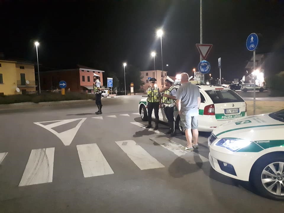 Notti di controlli: più sicurezza sulle strade di Rovato