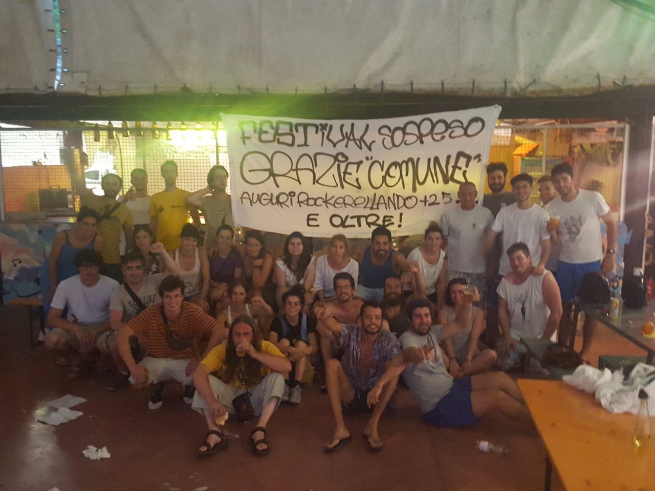 Gli organizzatori di Rockerellando: “Impotenti di fronte a questo assurdo castigo”