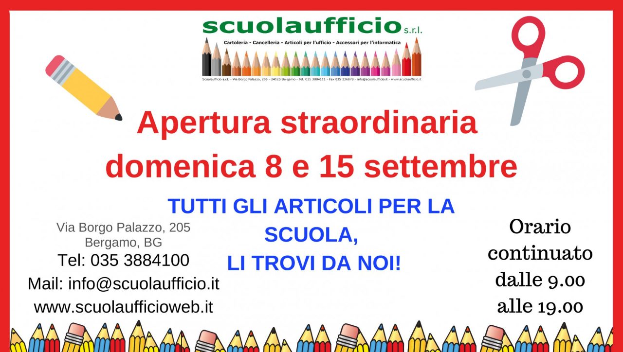 Scuolaufficio è pronto per la ripartenza della scuola