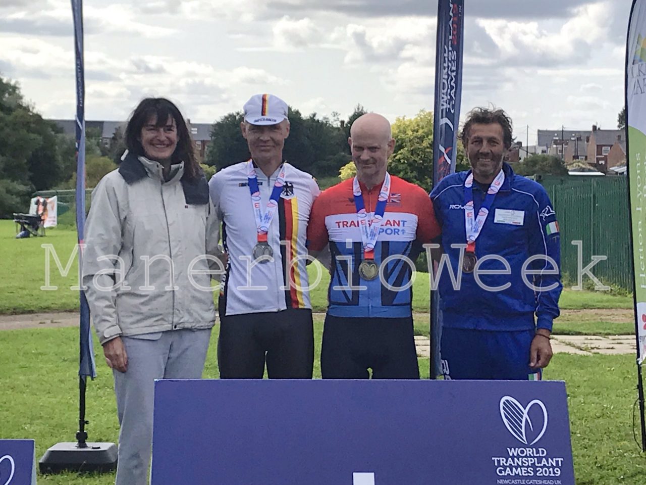 Newcastle Ermanno Manenti è terzo al mondo nel ciclismo per trapiantati