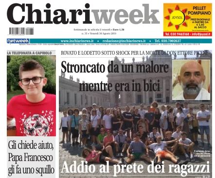 Il nuovo numero di Chiariweek è in edicola