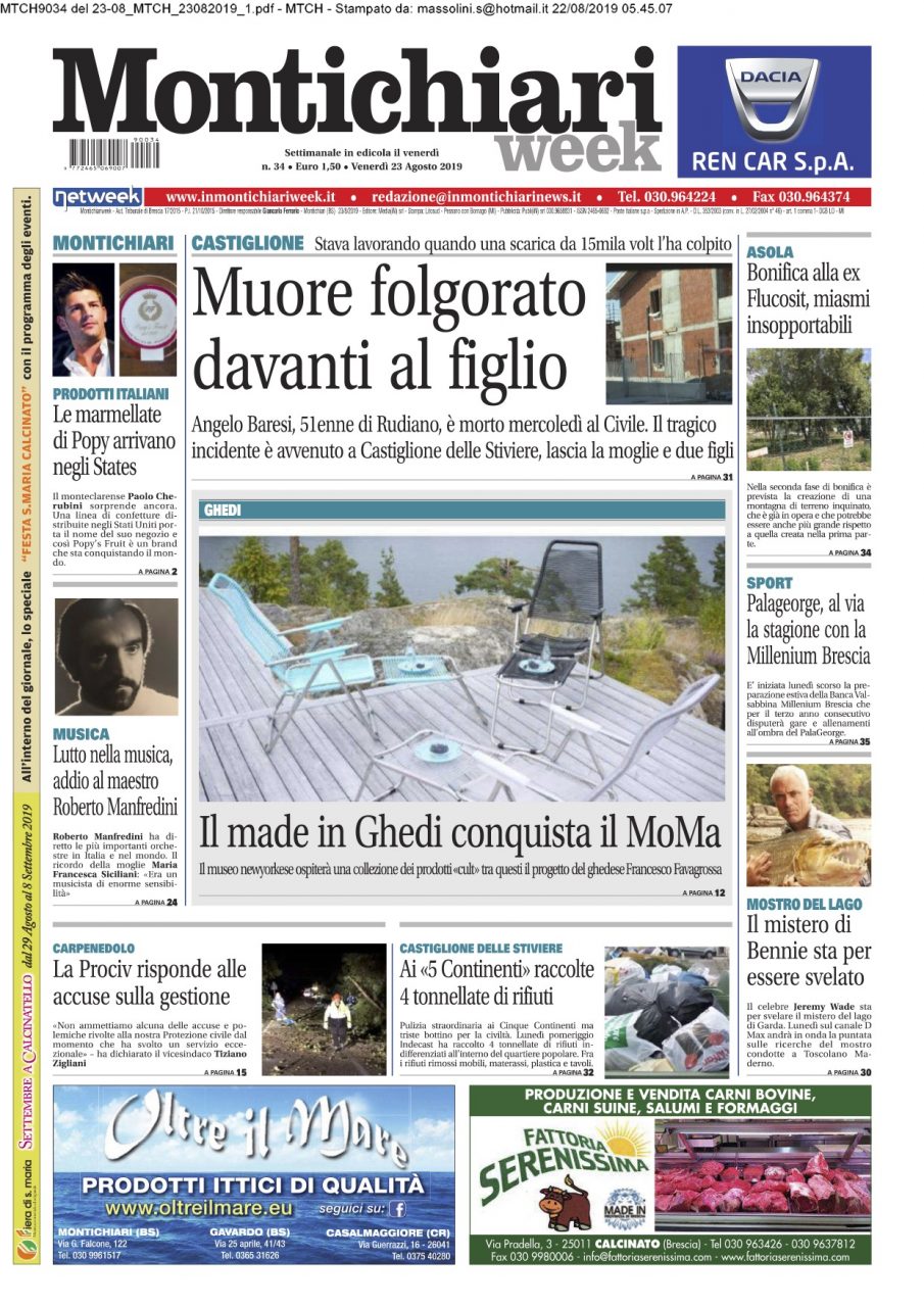 Montichiari week è in edicola