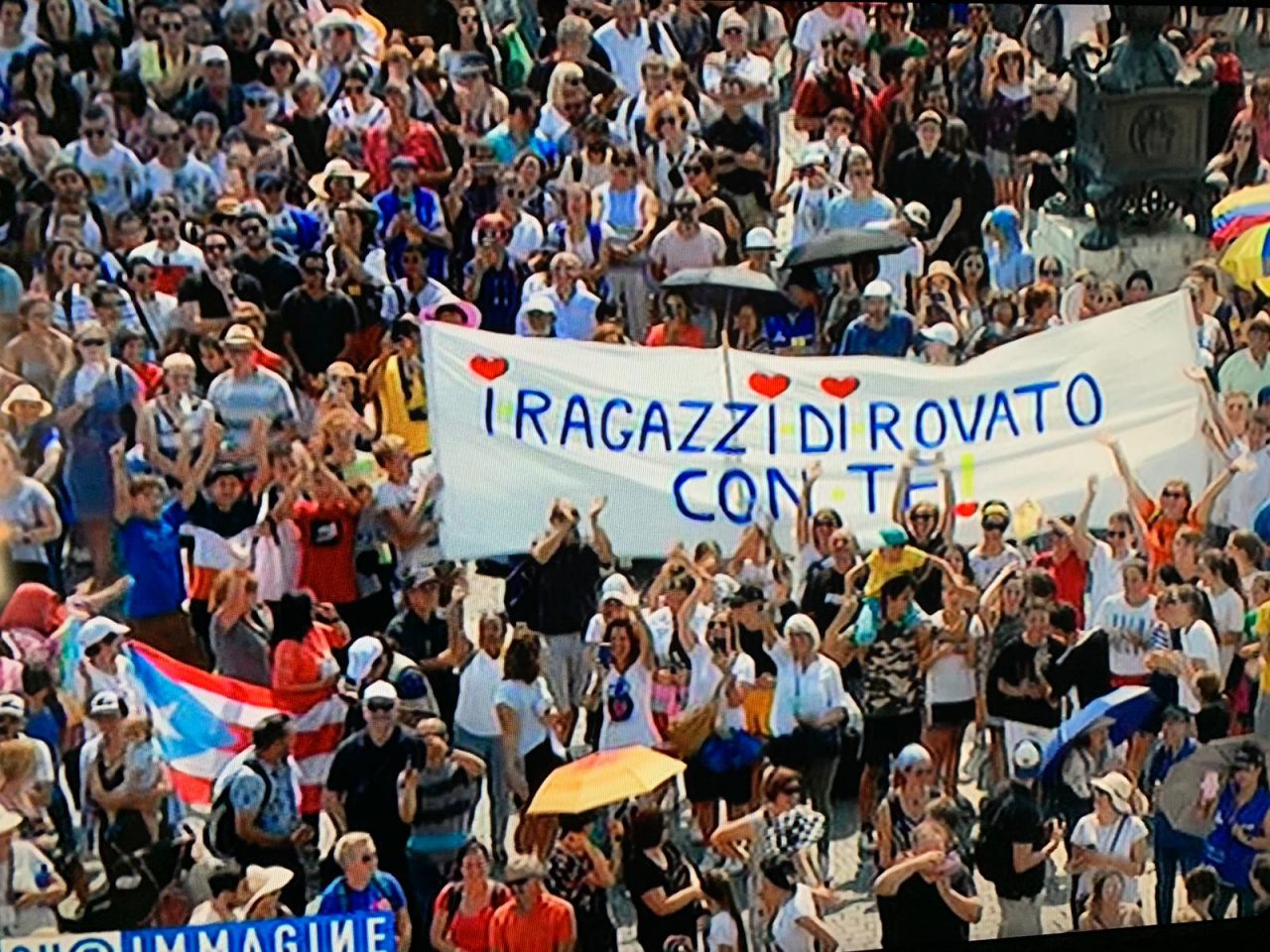 Il saluto di Papa Francesco ai ragazzi di Rovato