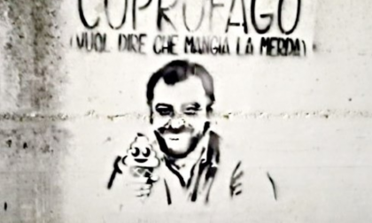 Murales anti-Salvini a Lumezzane e uova contro la sede leghista