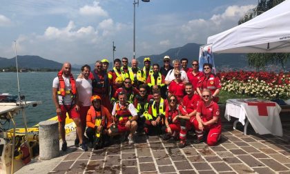 Operazione di soccorso in acqua: esercitazione questa mattina a Iseo