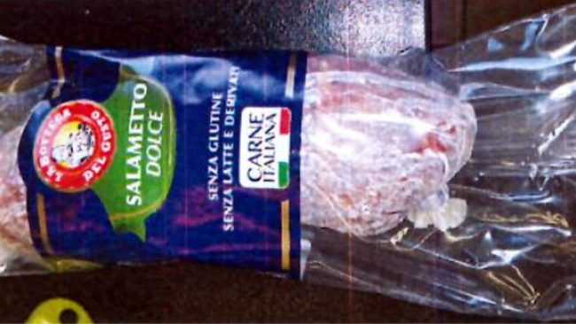Salametto Dolce ritirato dal mercato per contaminazione microbiologica