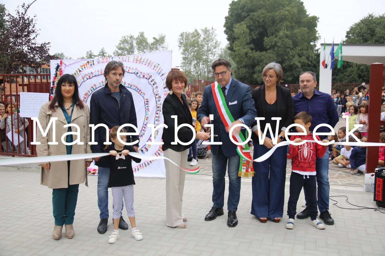 Flero inaugurata oggi la piazzetta antistante la scuola elementare