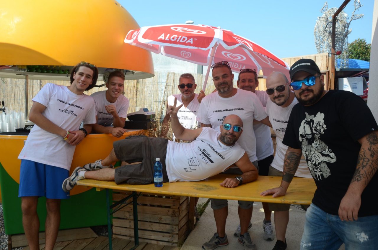 Verolavecchia si colora con la Colorpowders