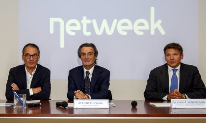 Presidente Fontana in sede Netweek: “Conte si è dimenticato il Nord”