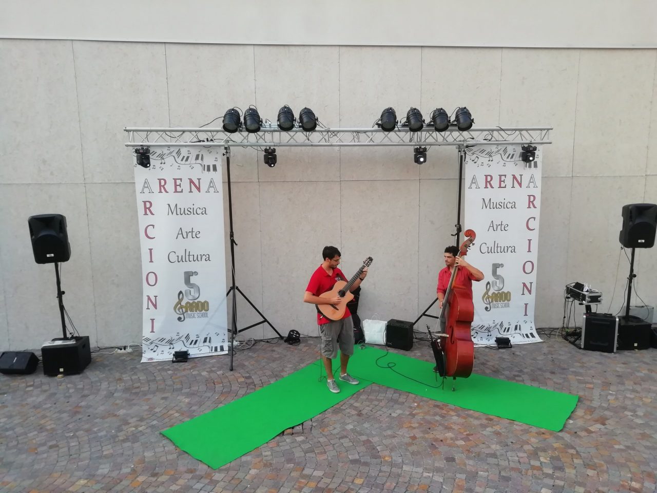 Quinto Grado lancia l’Arena Arcioni a Ghedi con il duo jazz VIDEO