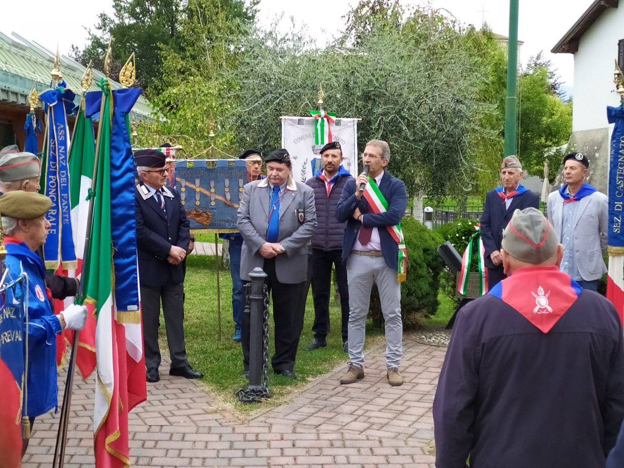 Fanti in festa a Castegnato per l’85esimo anniversario