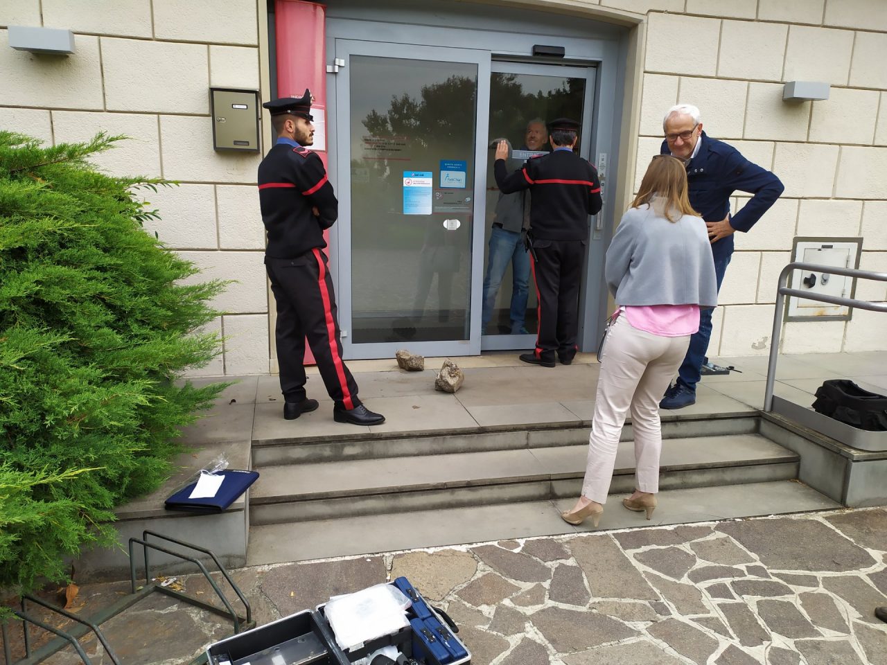 Tentato furto all’Unicredit di Bassano Bresciano