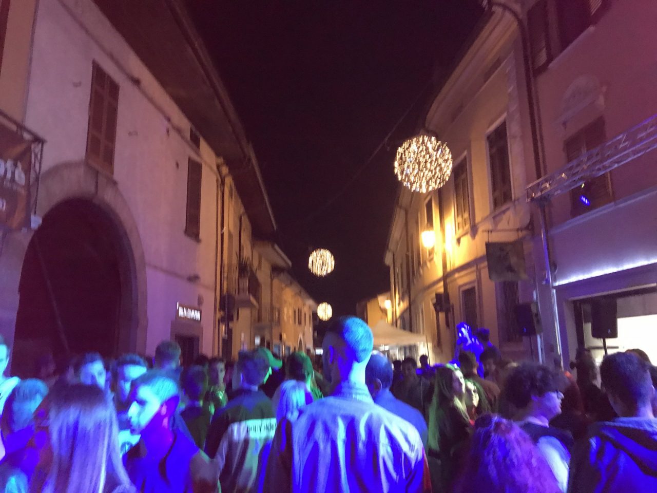 Pienone a Castrezzato per la Notte bianca