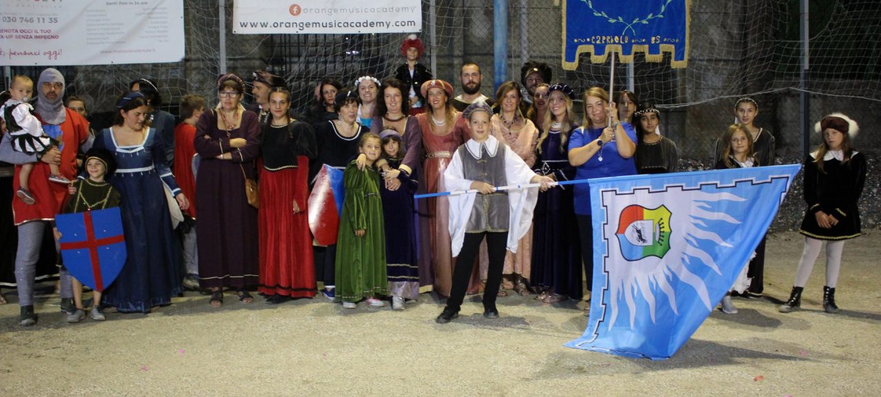 Contrada Castello si aggiudica il Palio di San Luigi a Capriolo