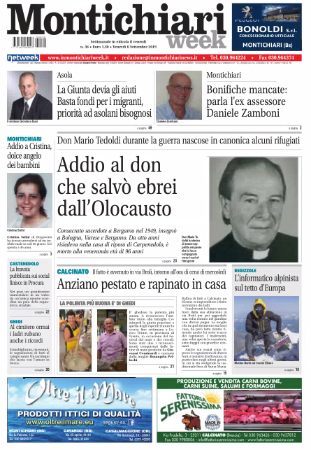 MontichiariWeek è in edicola