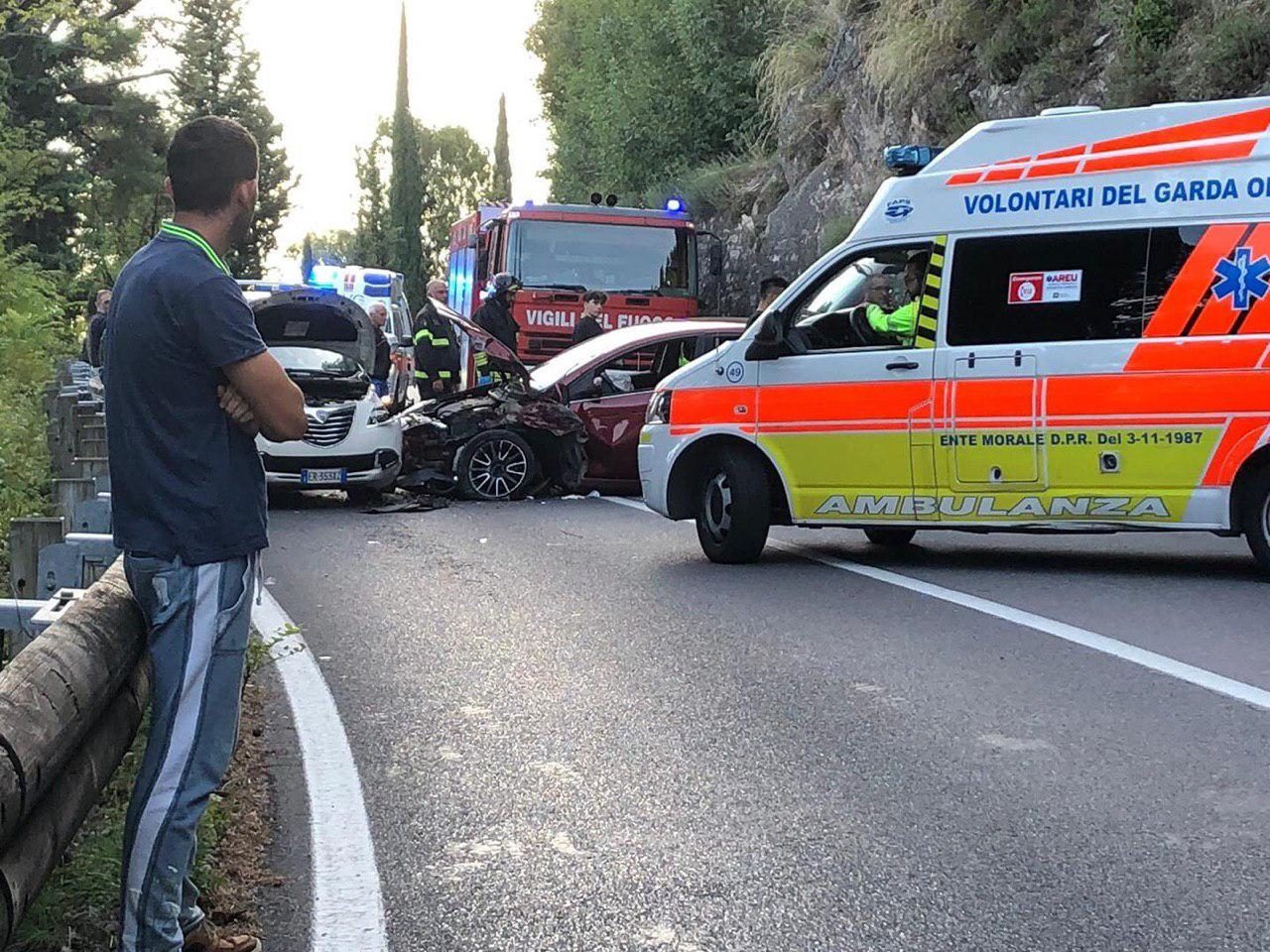 Incidente a Toscolano Maderno: interviene l’elisoccorso