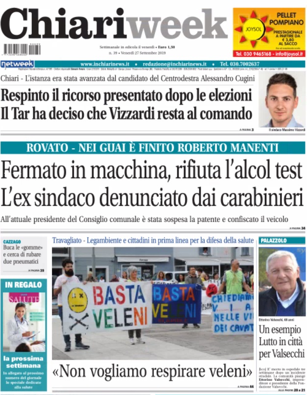 Il nuovo numero di Chiariweek è in edicola