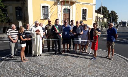 Inaugurata anche la nuova rotonda a Gottolengo