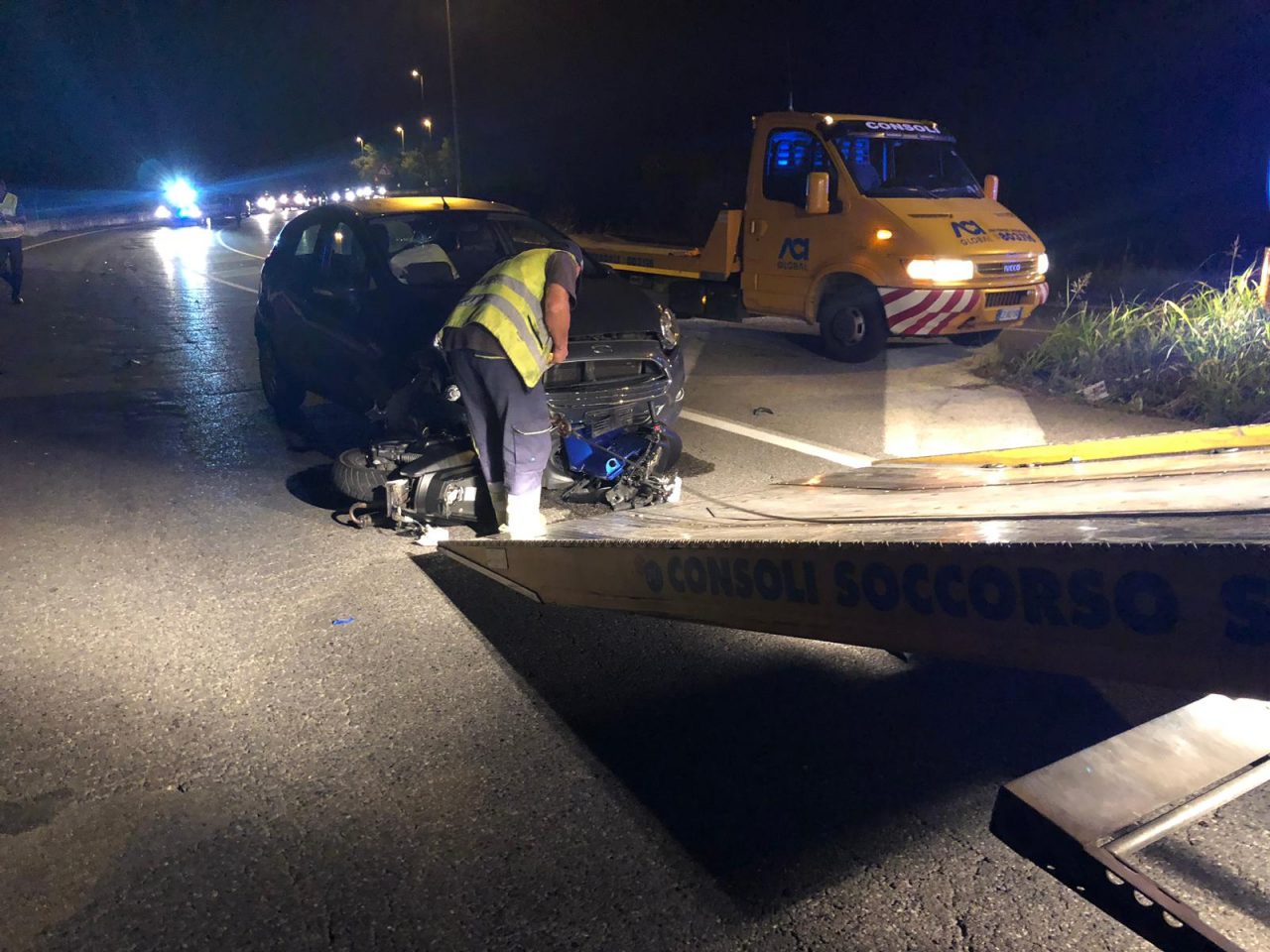 Gravissimo il 17enne di Cologne caduto in motorino