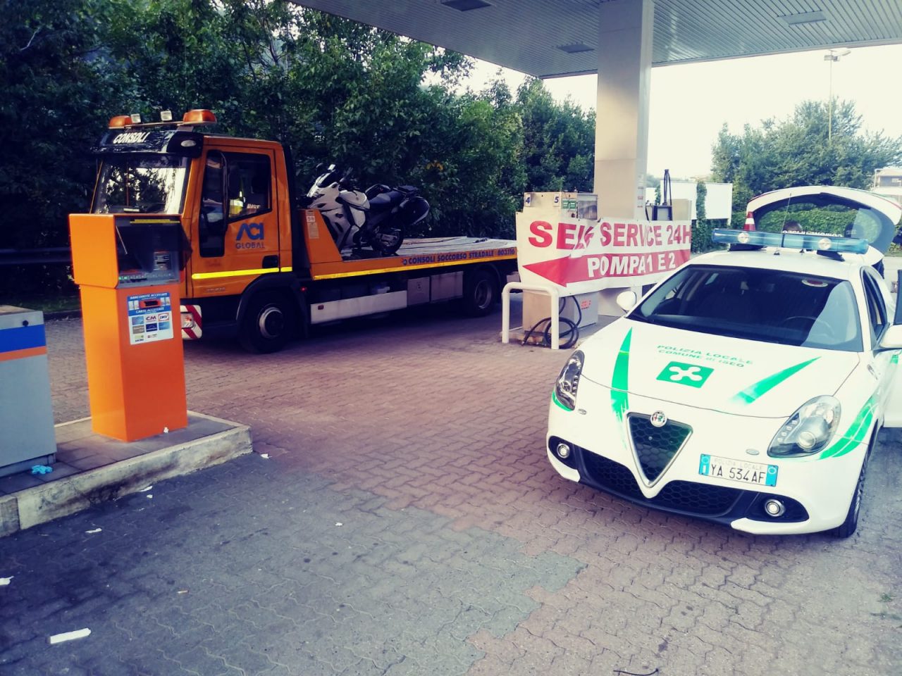 Scontro tra un’auto e una moto a Pilzone: 69enne in ospedale