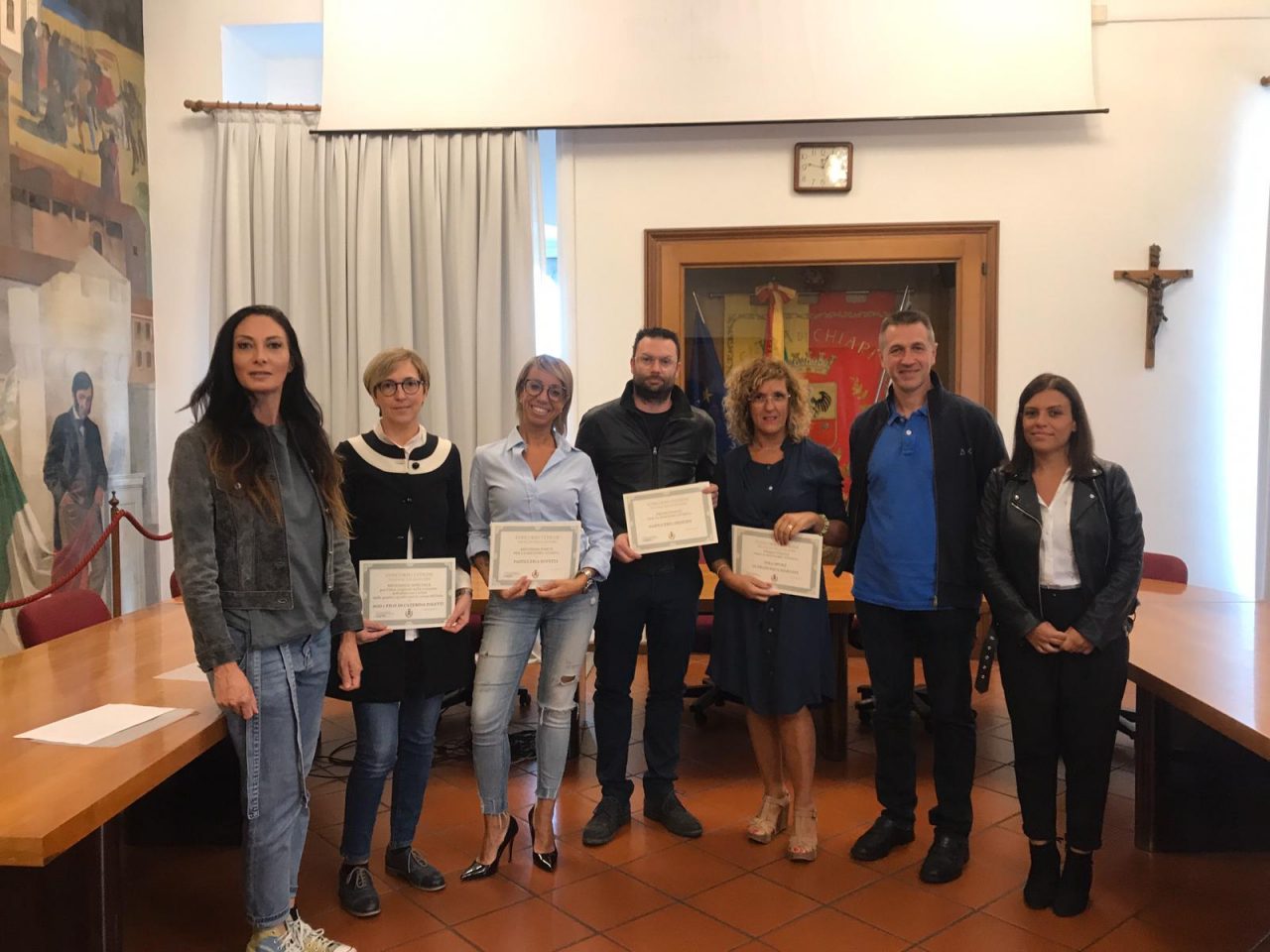 Premiate a Chiari le migliori vetrine allestite per le Quadre