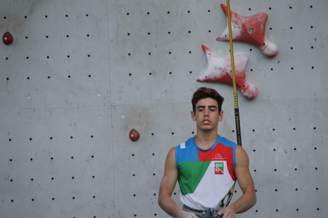Andrea Zappini di Mairano è il sesto arrampicatore migliore del mondo
