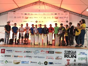 13Miglia d’Annunzio Run, successo per la seconda edizione