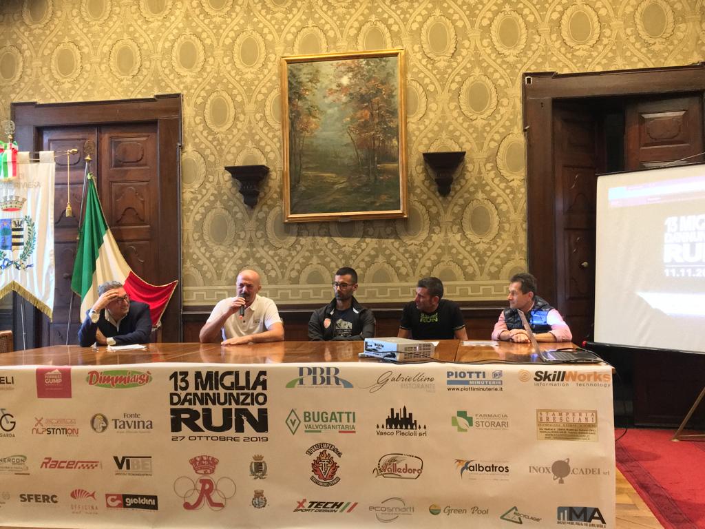 Presentata la seconda edizione della 13Miglia d’Annunzio Run