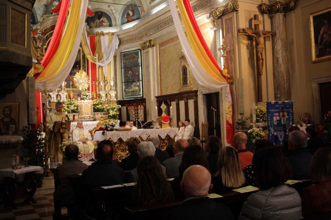 Comezzano ha accolto il nuovo parroco