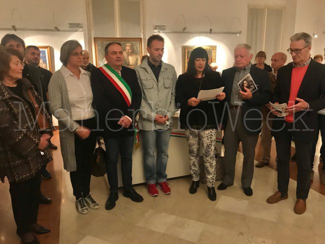 Inaugurazione mostra omaggio a Dino Decca nel palazzo Calzaveglia Avogadro