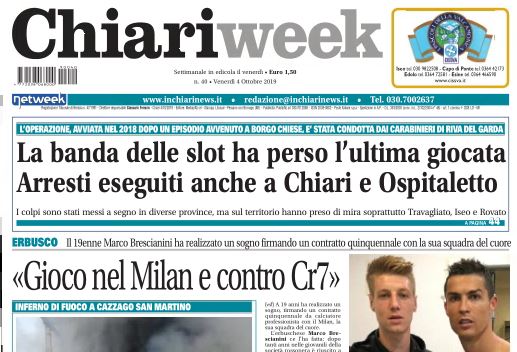 Il nuovo numero di Chiariweek è in edicola