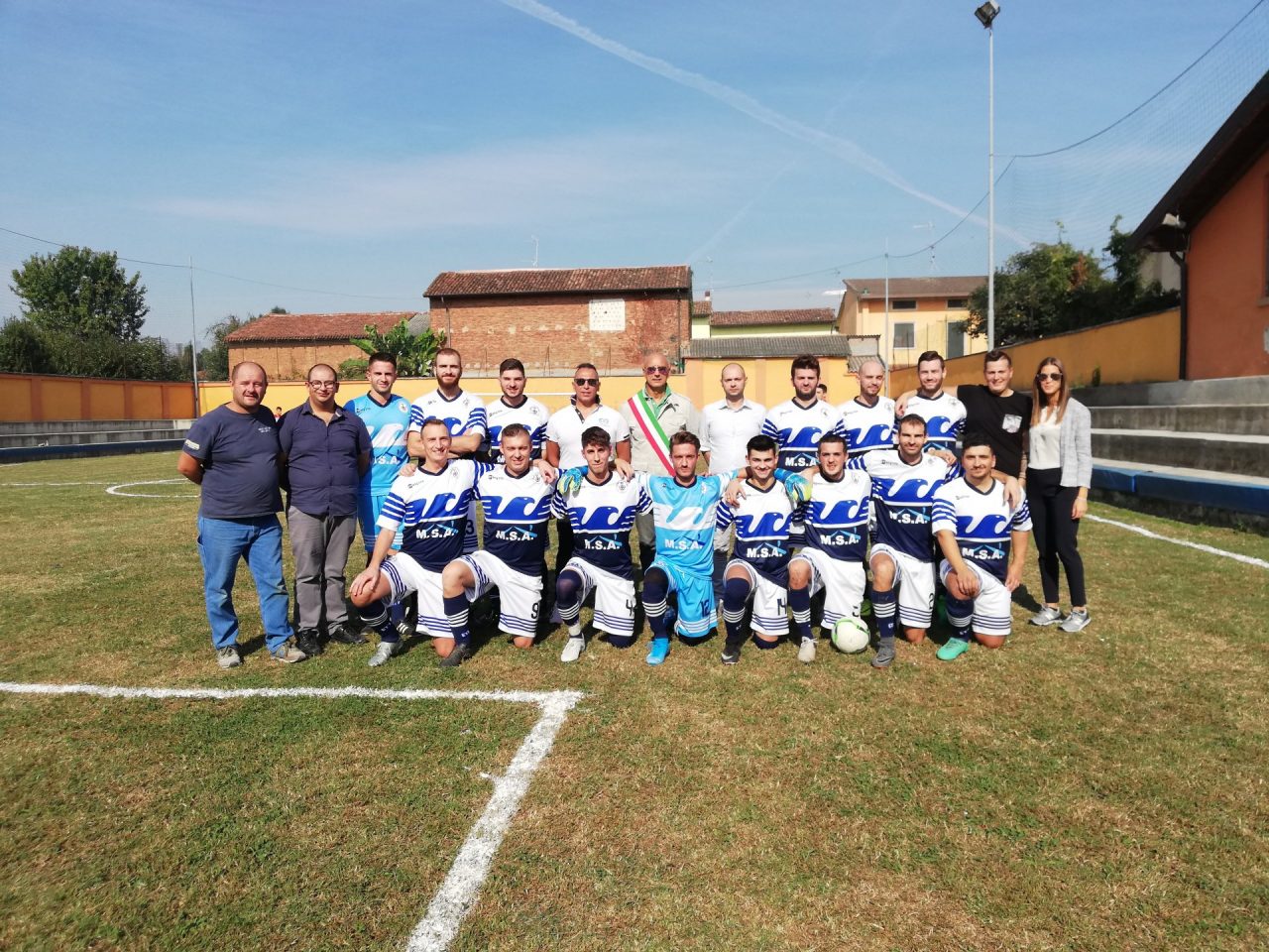 Milzano gioca a calcio con la squadra dell’oratorio