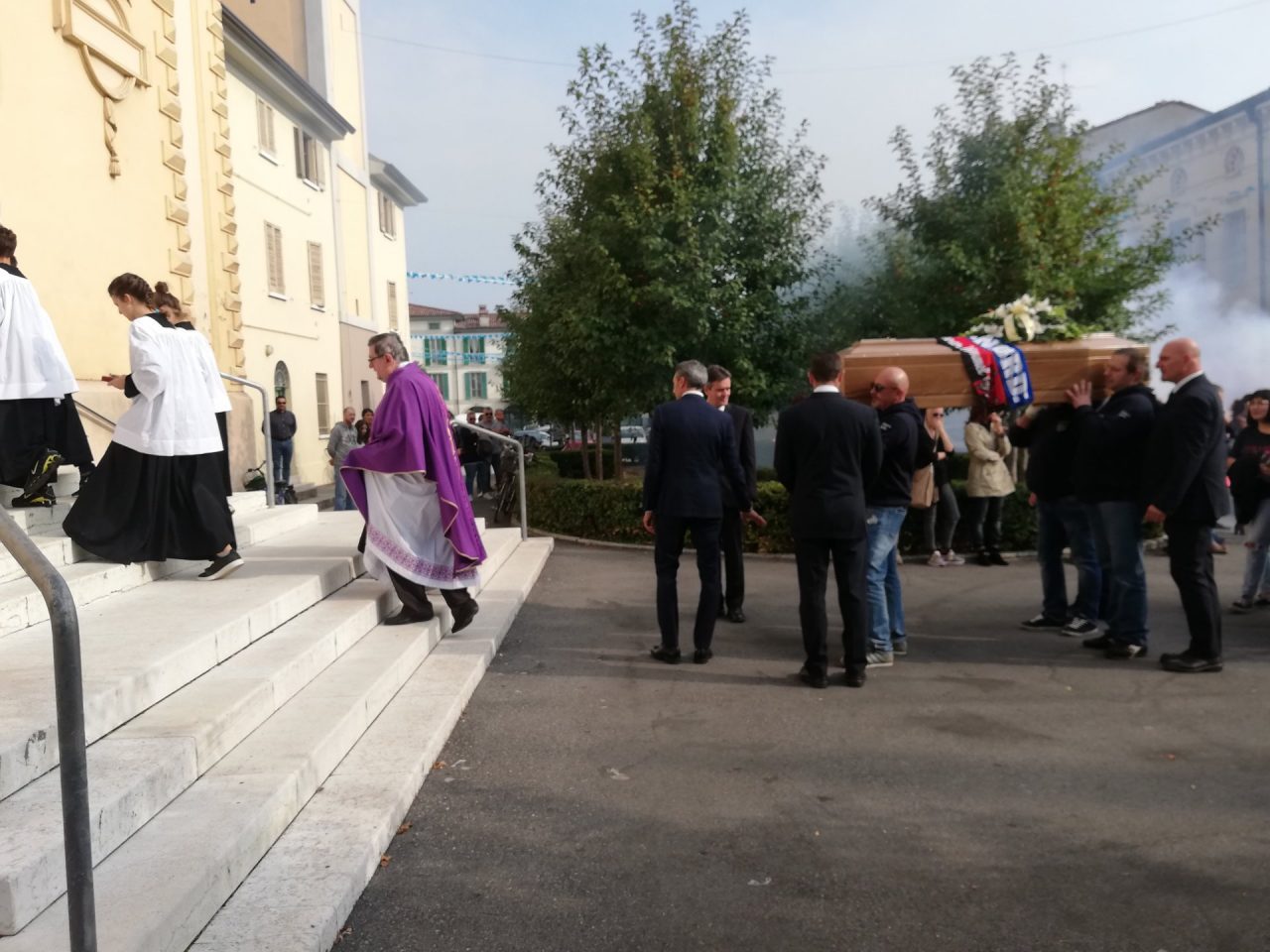 Tutta Milzano saluta Graziano Guerra