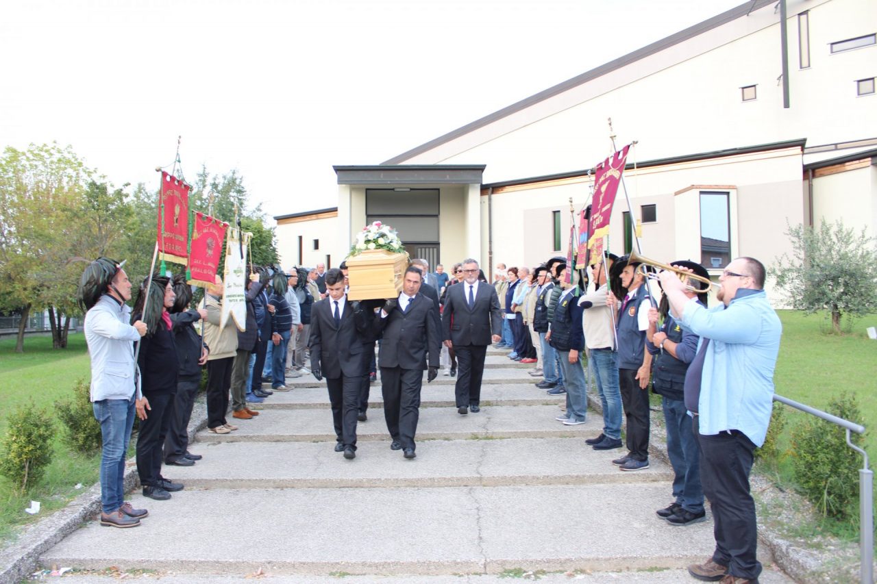 L’ultimo saluto di San Paolo a Bortolo Ferrari