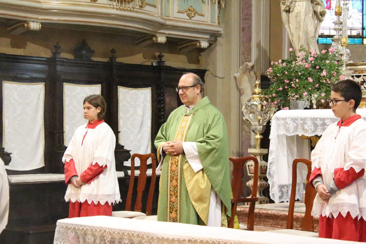 Corticelle Pieve ha salutato don Gianpietro Doninelli