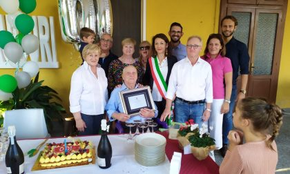 Azzano Mella festeggia i cento anni di Luigi Fogliata