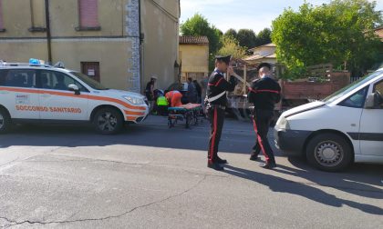 Rimane schiacciato in un incidente a Manerbio, grave un 75enne