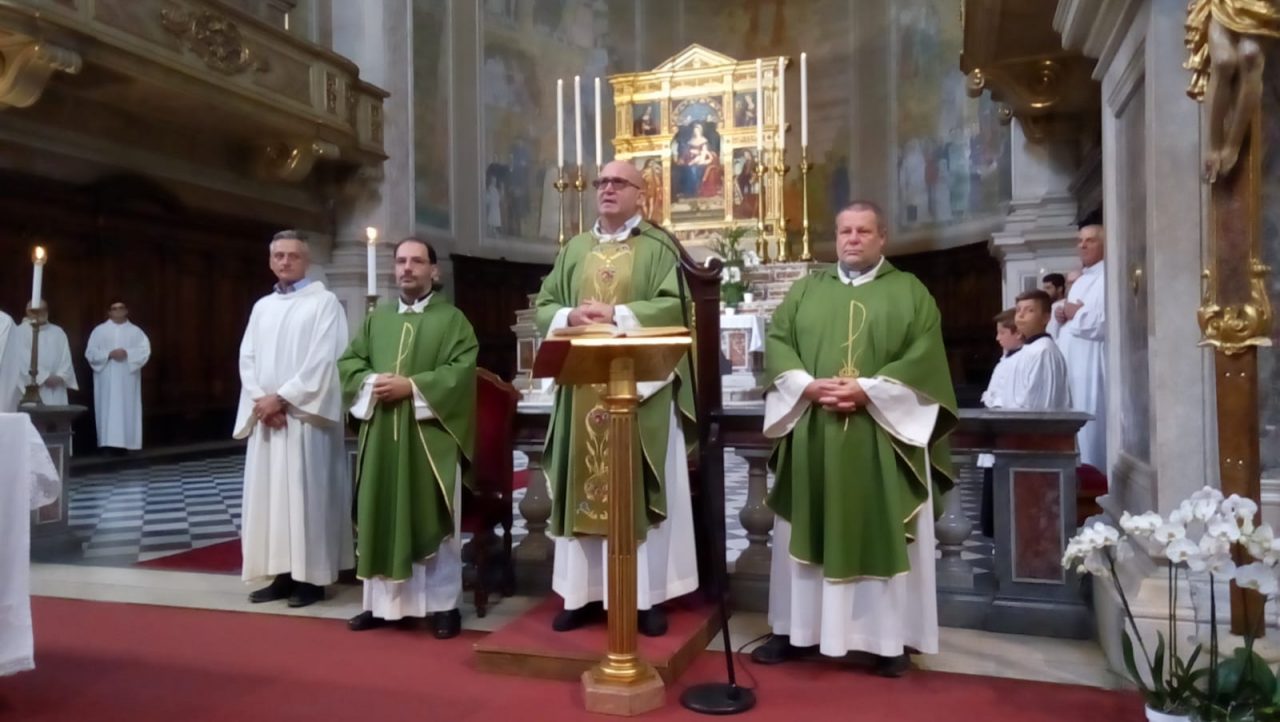 Palazzolo in festa per accogliere don Gigi Moretti