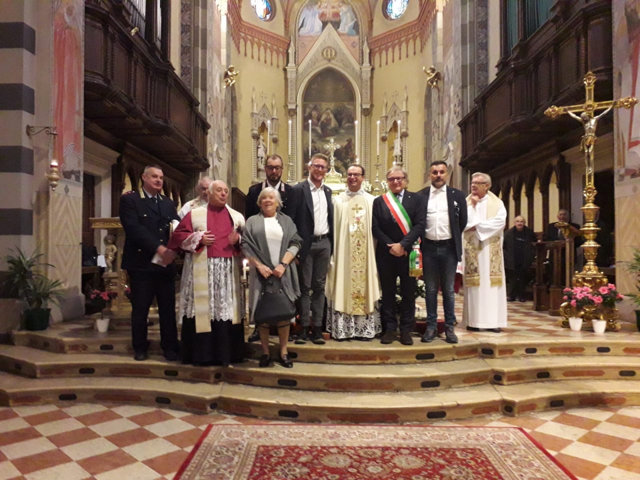 Il benvenuto di Orzinuovi a don Gabriele Fada