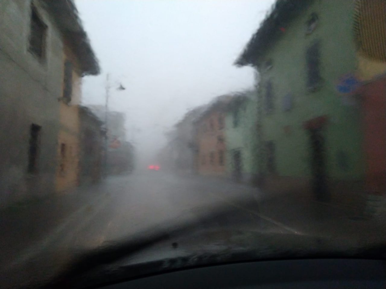 Maltempo, la bomba d’acqua si abbatte su Gambara