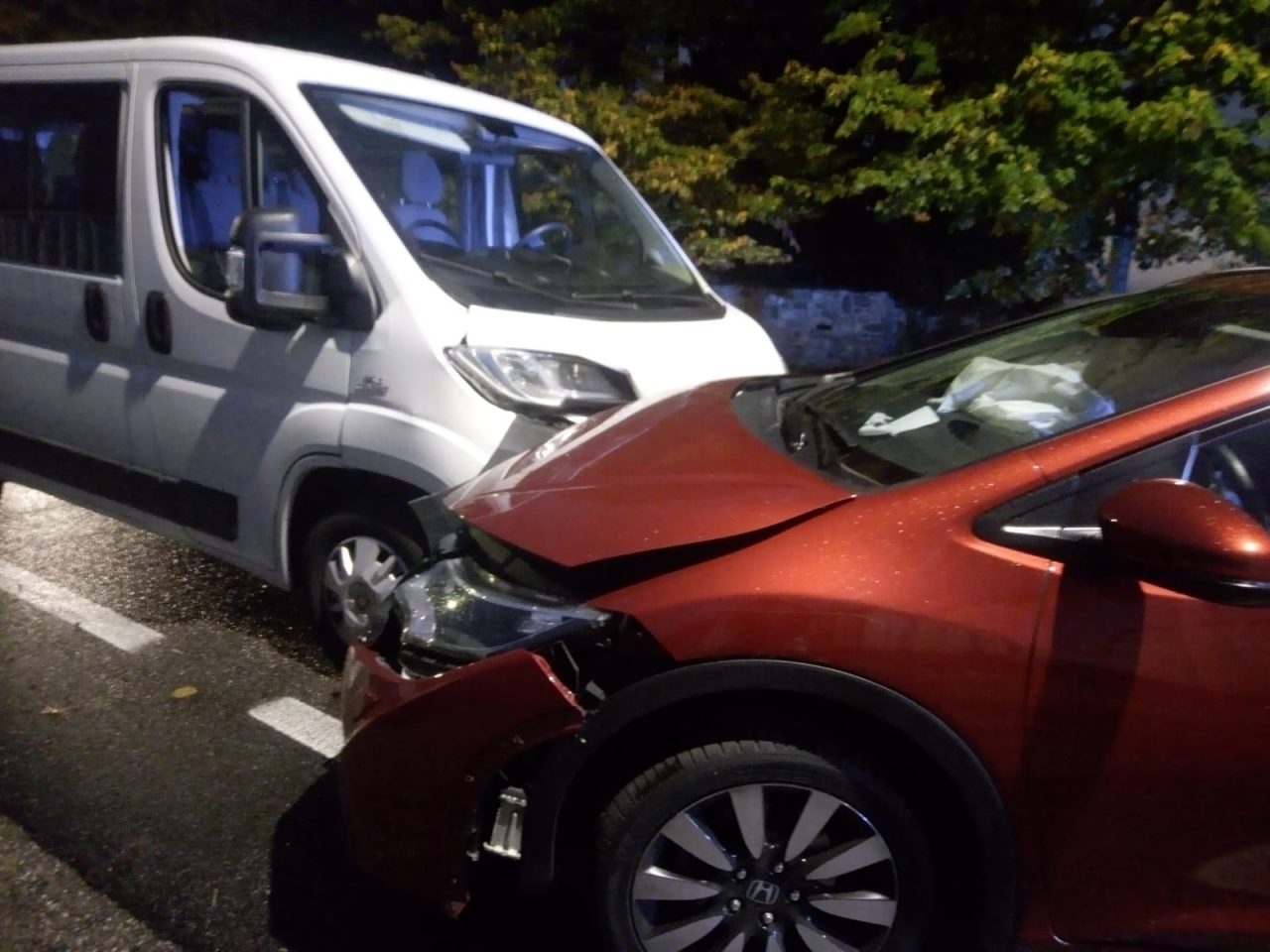 Frontale sul provinciale: un palazzolese in ospedale