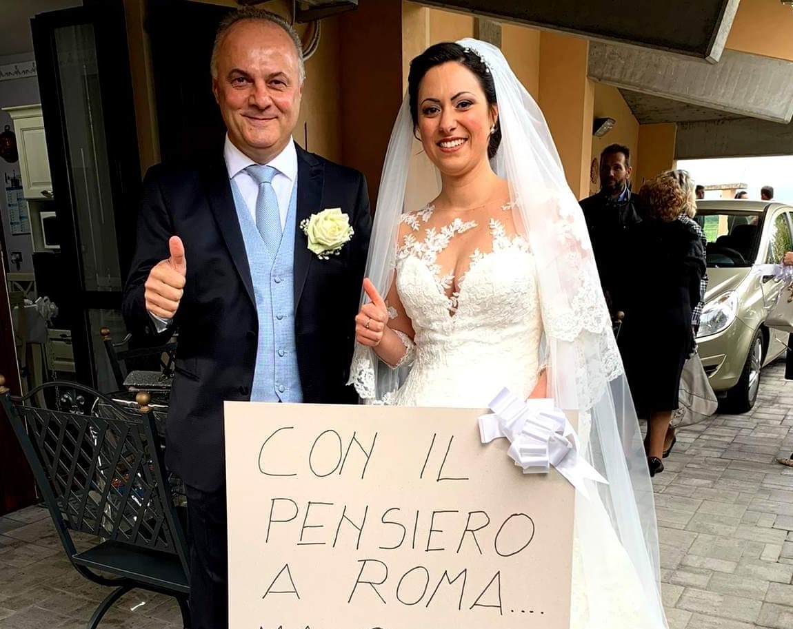 Si sposa “pensando”…. a Matteo Salvini.